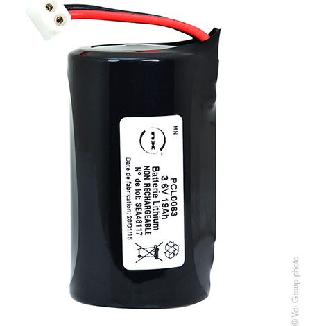 Tadiran - Batterie lithium SL-2780 D 3.6V 19Ah Molex