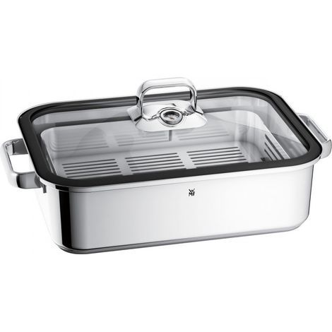 WMF 1741016040 Vaporiera rostiera, Acciaio inossidabile, Argento (1/5)