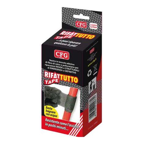 NASTRO RIFATTUTTO TAPE 5X70 CM(2 ROTOLI)