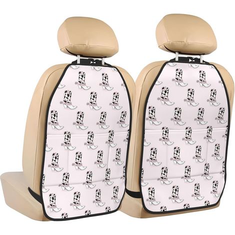 Novastar Lot de 2 tapis sol avec organiseur siège arrière voiture (1/5)