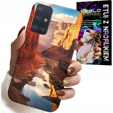 Custodia per Samsung Galaxy M31S - custodia con bellissimi motivi del deserto del Grand Canyon (1/5)