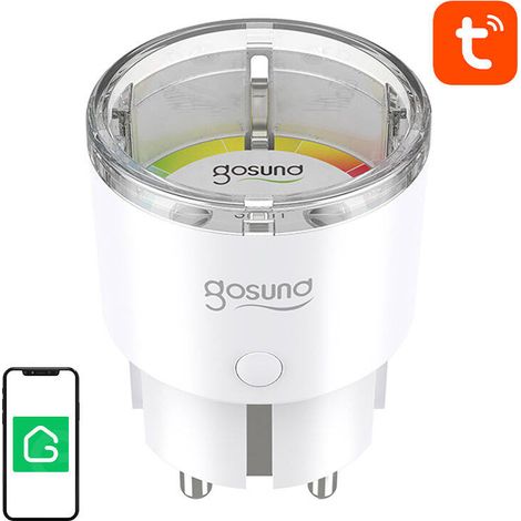 Prise connectée Gosund SP111 3680W 16A WiFi, Tuya (1/5)