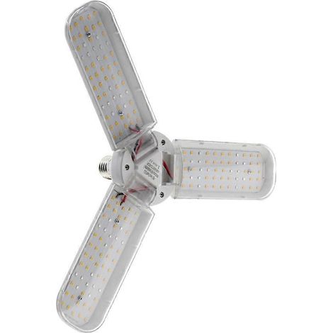 Lampe horticole LED pliable à spectre complet pour plantes d'intérieur, idéale pour les plantes à fleurs et le jardin, culot E27 C-JBMEDIA (1/4)