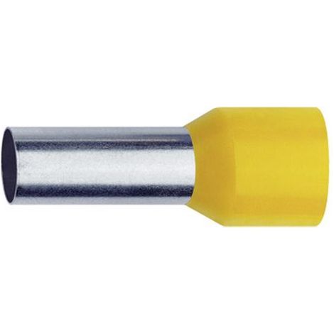 Embout simple d'extrémité de câble Klauke 1676 0.25 mm² x 6 mm partiellement isolé jaune 1000 pc(s) (1/2)