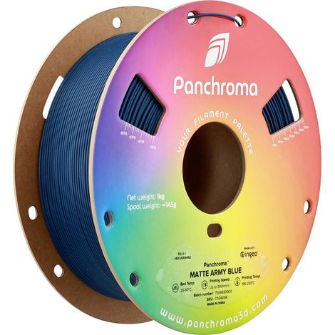 Filamento per stampa 3D Polymaker panchroma pla matte army 1kg 1.75mm (1/4)