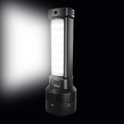 Lampe de poche charge solaire - torche à longue distance portable (1/5)