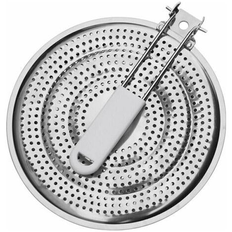 Diffuseur de Chaleur en Acier Inoxydable 21 cm pour Plaque de Cuisson au gaz Uniquement (1/5)