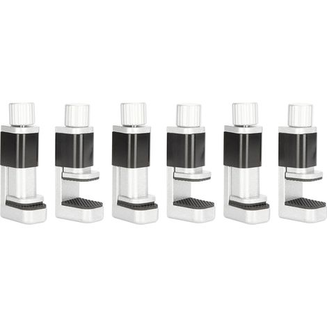 Lot de 6 pinces de fixation réglables pour écran de téléphone et tablette, outil de réparation d'écran