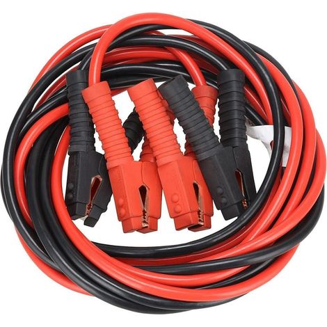 Câble de démarrage 2x4m 900A pour 12V/24V avec protection surtension (1/5)