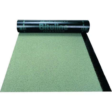 membrana / guaina impermeabilizzante "bituline ardesia" colore verde - 1 x 5 metri - onduline.