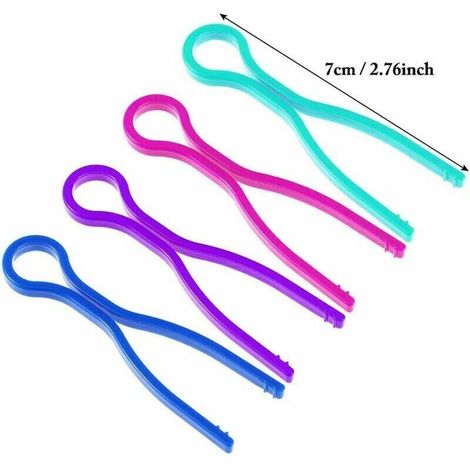 100 pezzi di porta-spolina, clip per filo della spolina, accessori per macchina da cucire per tenere sotto controllo le estremità del filo della spolina. (1/4)