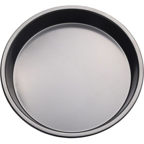 2 PCS Plaque Pizza, Revêtement Anti-adhérent, Plaque à Pizza Ronde,Pizza antiadhésifs en Acier au Carbone Plateau Four à la Cuisinière Barbecue, pour les Restaurants et Cuisson Pizzas Maiso (1/5)