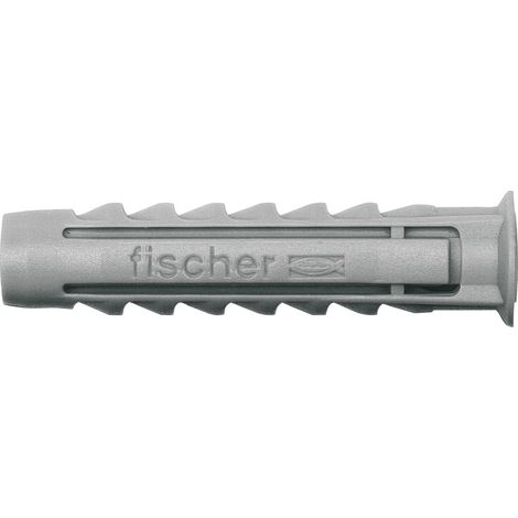 Fischer – Bouchons à vis 6x30mm – Blister de 15 unités – Nylon pour supports variés – Système d'expansion à 4 types (1/3)