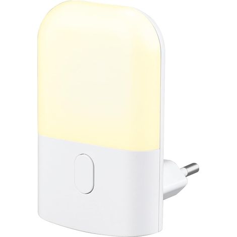 GD101-1, Kindernachtlicht, Plug-in-Nachtlicht mit 3 Helligkeitsstufen, Baby-Nachtlicht geeignet für Schlafzimmer, Küche, Flur, Badezimmer, Warmweiß