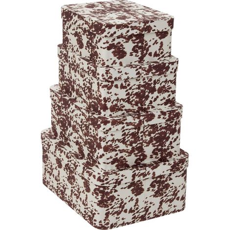 Lot de 4 boîtes polybox rectangulaire - 5five (1/2)