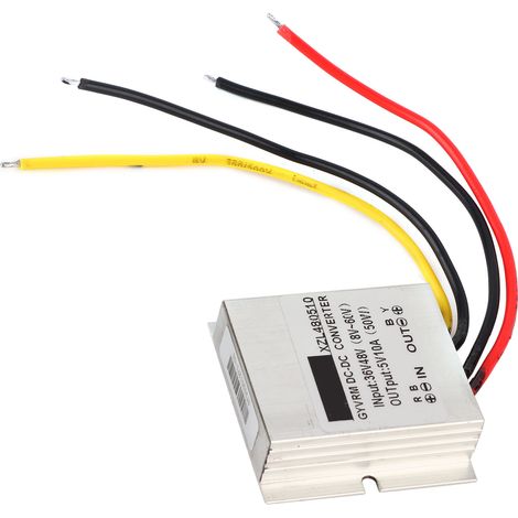 DCDC-Spannungsreduzierer 48 V auf 5 V 10 A 50 W, wasserdichter Spannungsregler-Wandler (1/5)