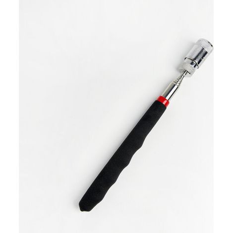 Teleskop-Magnetheber mit Schaumstoffgriff und LCD-Display, ausziehbar von 19 bis 69 cm, ideal für Ecken und dunkle Stellen