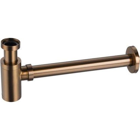 Fortifura Calvi Siphon - abaissé - cuivre brossé PVD