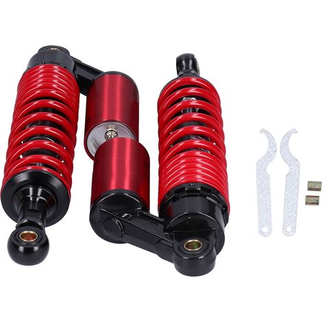 Amortisseur de Choc Rouge Suspension Ressort Universel Pièces pour Moto Modification (1/5)