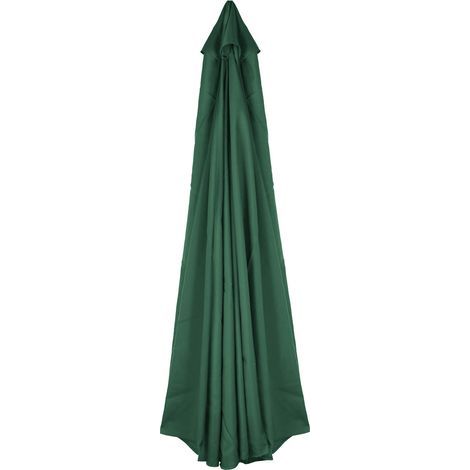 Parasol extérieur 3M 8 os – banane – vert foncé – sans support – remplacement