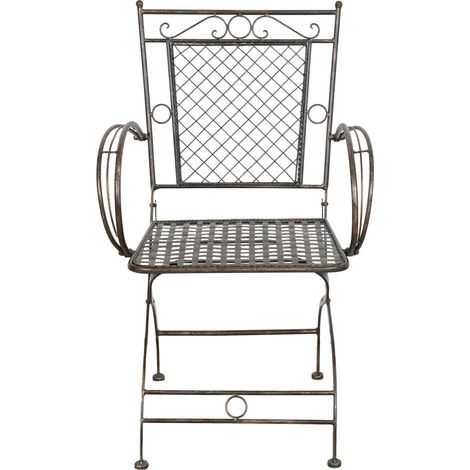 Silla de comedor cocina de madera 58x95X50 cm Sillón con brazos Sillas de jardín y terraza Silla exterior Sillas de restaurante (1/5)