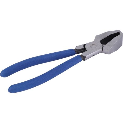 Pince coupante pour verre de 20 cm (8 po) en acier à haute teneur en carbone, poignée en PVC, force de serrage élevée, outil à main (1/5)