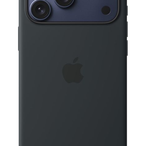 Custodia iPhone 17 Pro Max in silicone con MagSafe – Nero (1/4)