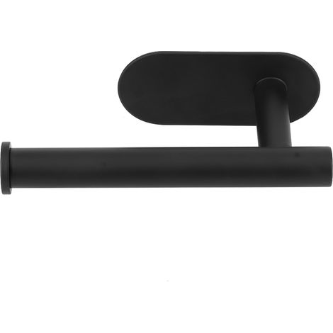 Edelstahl-Papierrollenhalter, Toilettenpapierhalter, Organizer (ohne Bohren) (1/5)