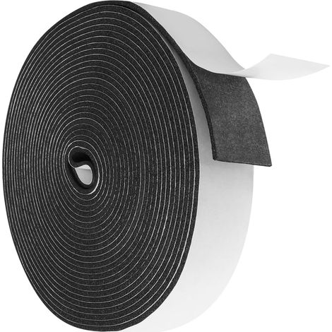 Joint Porte Mousse Adhésif,Fenetre Isolation,Bande Anti-froid 1.5x25mm,10m (1/5)