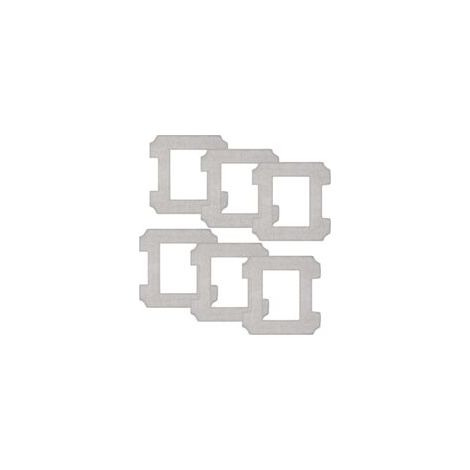 Set mit 6 waschbaren Ersatzpads für Ecovacs Winbot W1/ W1 Pro/ W2 Omni/ W2 Staubsauger – Ersatzteile für Wischmopp – Crezuo (1/5)