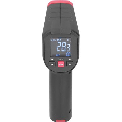 Thermomètre numérique UT306C, thermomètre infrarouge sans contact, pistolet de température, thermomètre industriel (1/5)