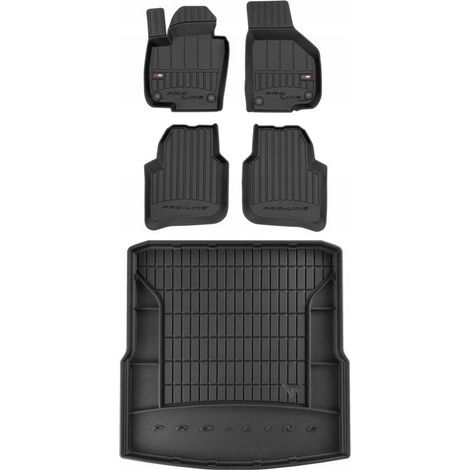SET alfombrillas goma 3D Skoda Superb 2 Kombi 2008-2015 (1/5)