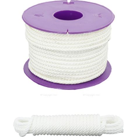 Driza VISO de polipropileno - blanca - Ø3 mm - se vende por metros - DSA282NB
