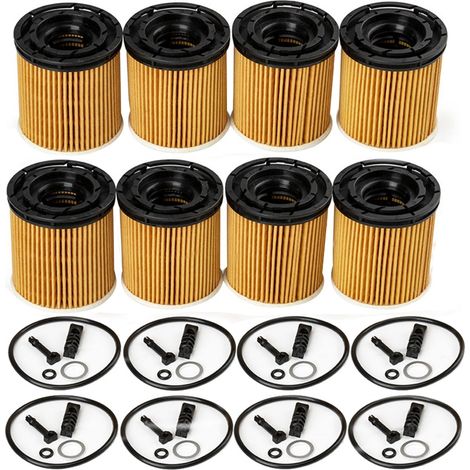 8 STÜCKE für K3 1.6L 1.5L Ölfilterbaugruppe mit Dichtungen 26350-2M000 263502M000 26350 2M000 (1/5)