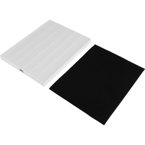 Filtre À Air - Filtre À Réseau + 4 Filtres Au Charbon Actif - Compatible Avec Purificateurs D'Air Modèles Winix 115115 Et Séries 5000 5300 5500 6300 9000 - Lot De 5 Pièces (1/5)