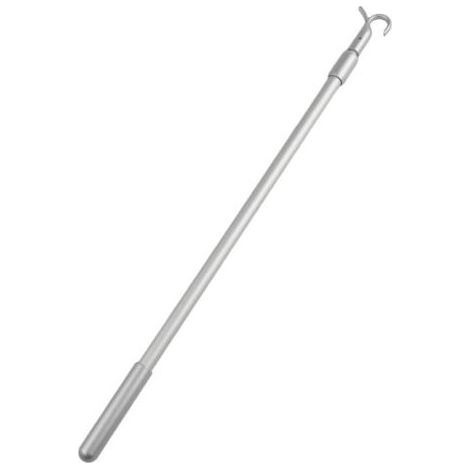 Aluminium-Teleskopstange für Fensterjalousien mit Drehhakenmechanismus 33-60 cm (1/4)