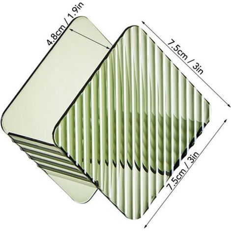 Porte-Eponge - Egouttoir A Eponge Vaisselle - Murale Sans Perçage - PS - 7,5 X 7,5 X 4,8 Cm - 1 Piece (1/5)