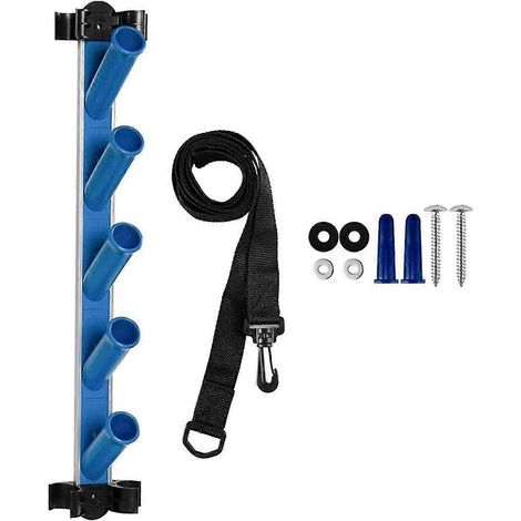 Crochet multifonction, tuyau d'aspirateur portable, râteau à feuilles, organisateur d'outils de piscine, accessoires de nettoyage de piscine (1/4)