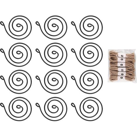 Pflanzenregal aus Metall mit verstellbaren Spiralen und