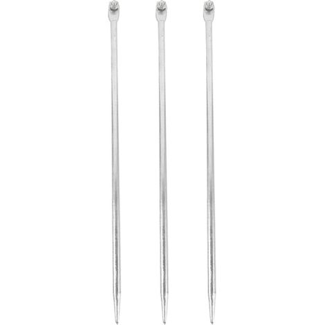 3 Stück Erdungsspieß aus galvanisiertem Eisen 50 cm lang