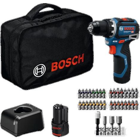 Taladro atornillador Bosch GSR 12V 32 negro compacto ligero