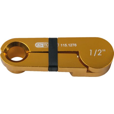 Clip de déverrouillage, alu jaune, 1/2"