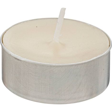 18 tealight hugo h1,5 cm bianco avorio - Atmosphera créateur d'intérieur (1/2)