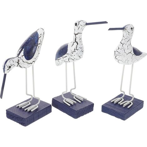 d oiseaux marins en bois de style méditerranéen à utiliser
