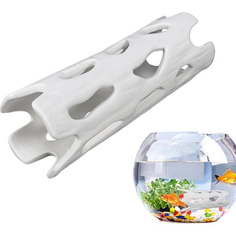 Tunnel pour Aquarium - Abri Décoratif Naturel - Accessoires Aquatiques (1/5)
