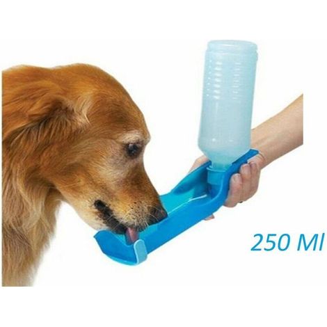 YMYNY Bouteille d'eau de voyage pour chien 250 ml, distributeur d'eau portable (1/4)