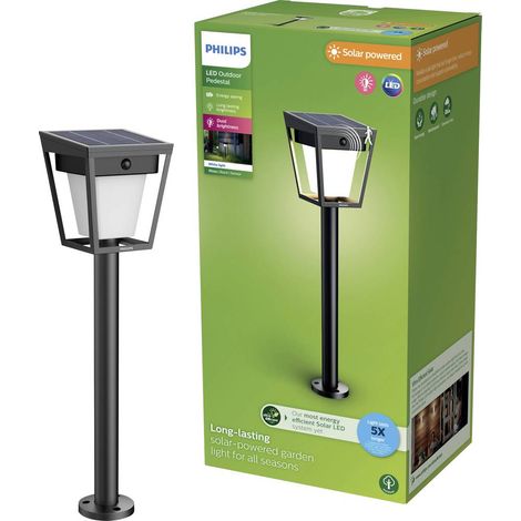 Philips Nissa Lampione (Nero) Luce Bianco calda - LED (1/5)