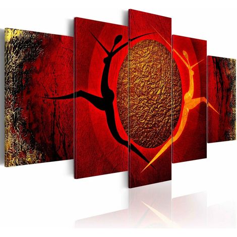 Tableau danse sensuelle - 100 x 50 cm (1/4)