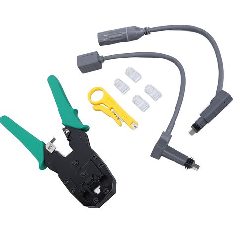 Kit adaptateur SPX vers RJ45, câble étanche, connecteur d'extension mâle-femelle pour routeur d'antenne parabolique de 2e génération (1/5)