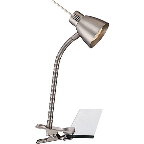 Lampe à pince de table à LED Lampe latérale pour chambre à coucher Éclairage spot FLEXO (1/3)